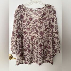 Vince Camuto Floral Print Women's Top